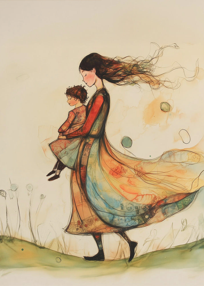 Wall art Michelle-Canvas Print-DECOROLALA