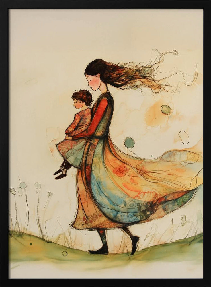 Wall art Michelle-Canvas Print-DECOROLALA