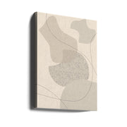 Wall art Mid-Century Modern No. 2 | brown-canvas-DECOROLALA