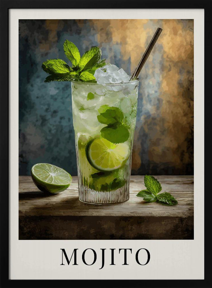 Wall art Mojito-Canvas Print-DECOROLALA