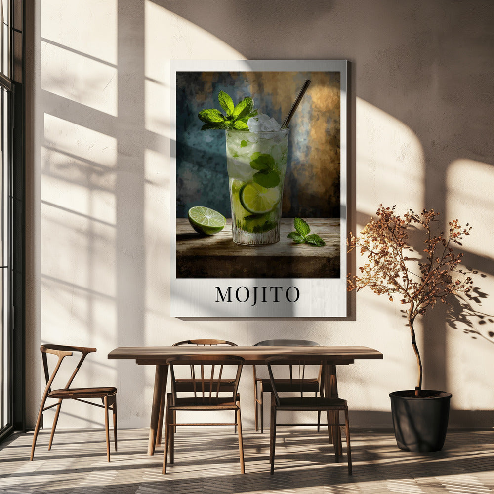Wall art Mojito-Canvas Print-DECOROLALA
