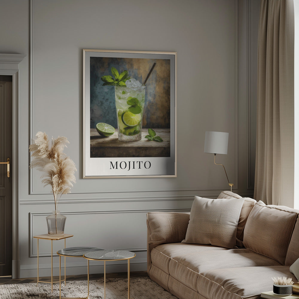 Wall art Mojito-Canvas Print-DECOROLALA