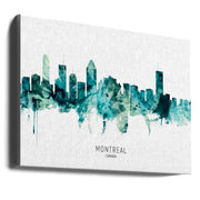 Wall art Montreal Canada Skyline-Canvas Print-DECOROLALA