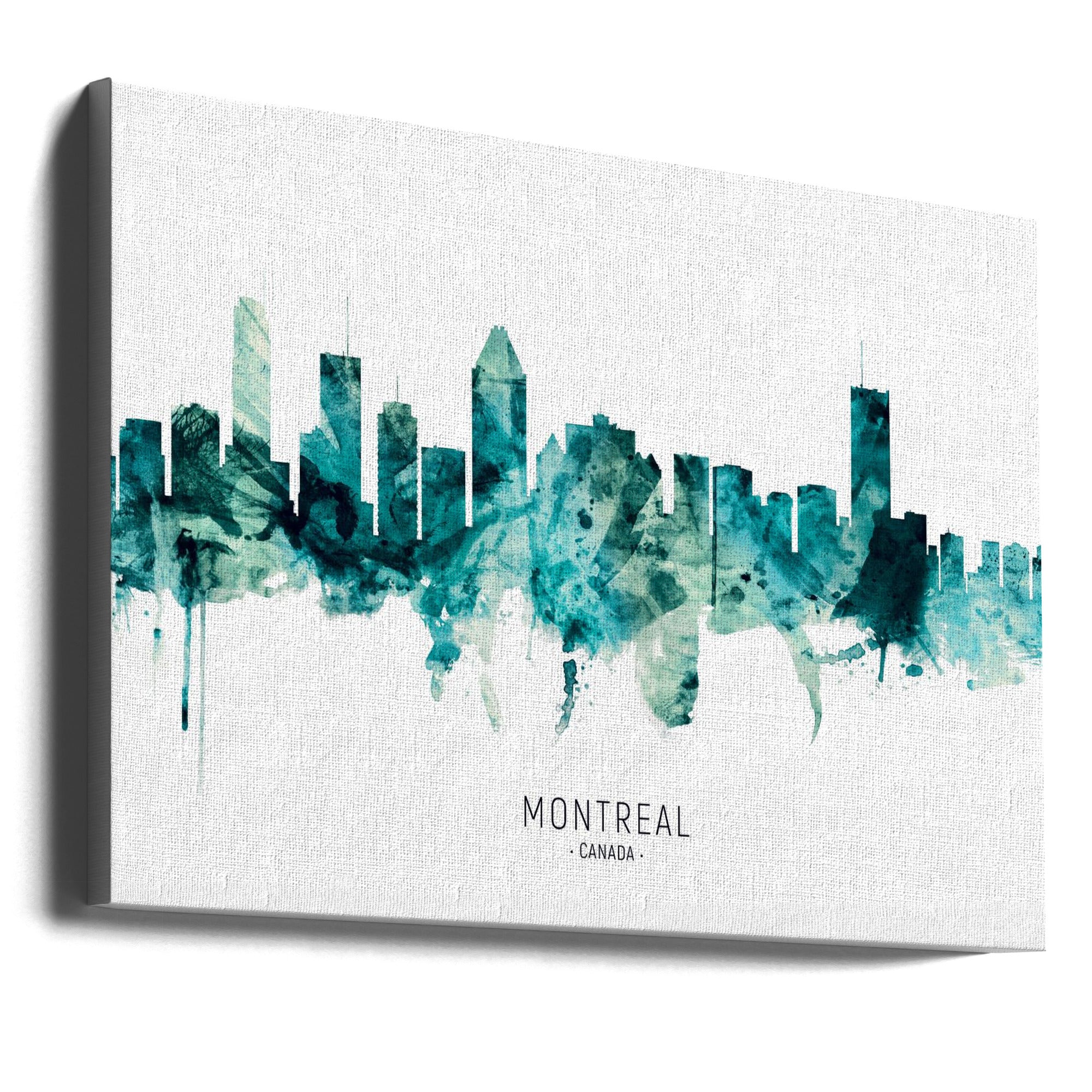 Wall art Montreal Canada Skyline-Canvas Print-DECOROLALA
