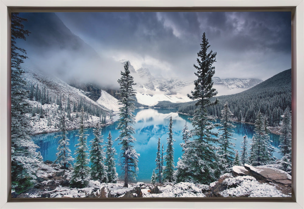 Wall art Morning blues-Canvas Print-DECOROLALA