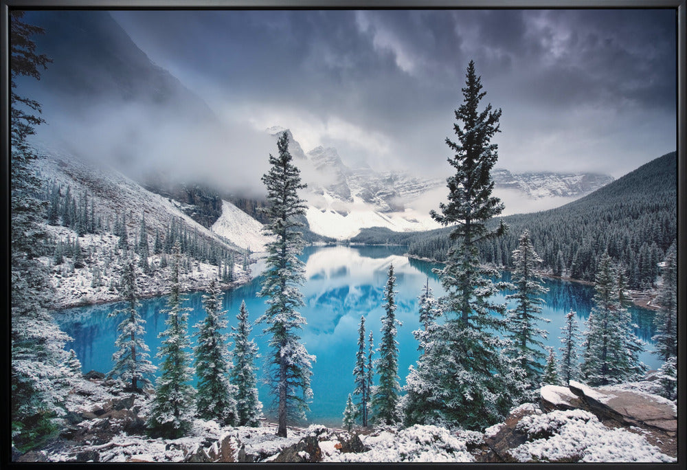 Wall art Morning blues-Canvas Print-DECOROLALA