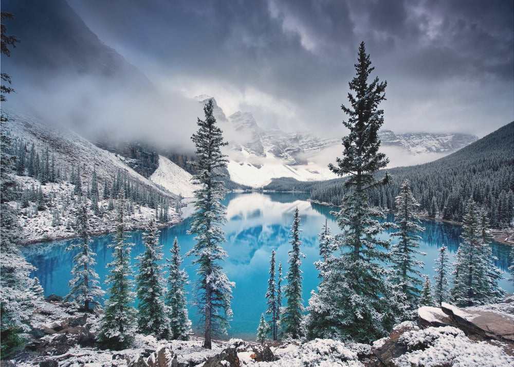 Wall art Morning blues-Canvas Print-DECOROLALA