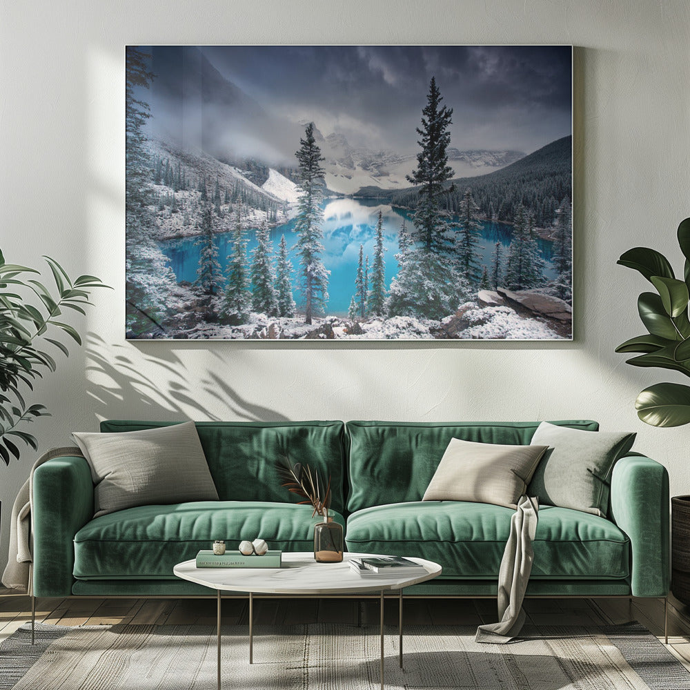 Wall art Morning blues-Canvas Print-DECOROLALA