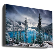 Wall art Morning blues-Canvas Print-DECOROLALA