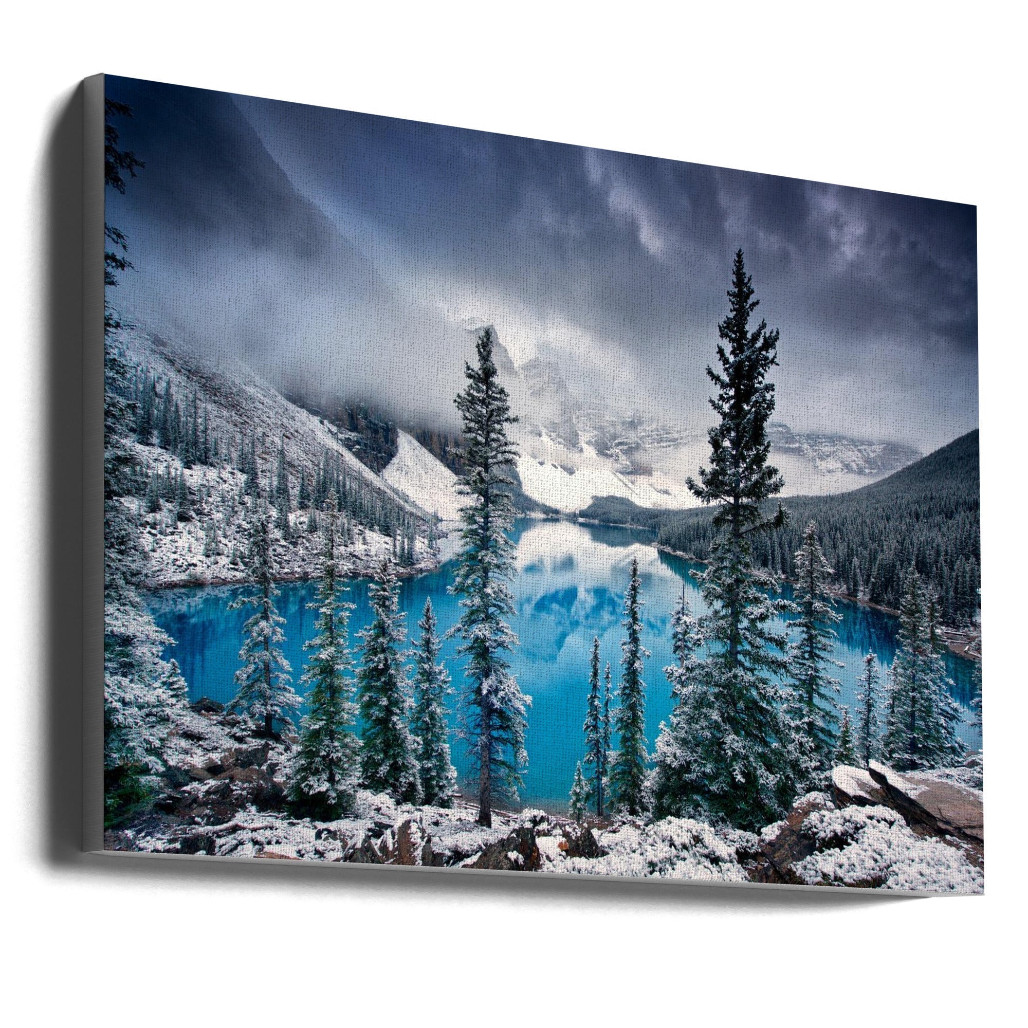 Wall art Morning blues-Canvas Print-DECOROLALA