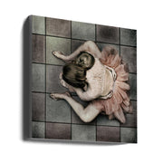 Wall art Mother and daughter-Canvas Print-DECOROLALA