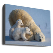 Wall art Mum, Play together-Canvas Print-DECOROLALA