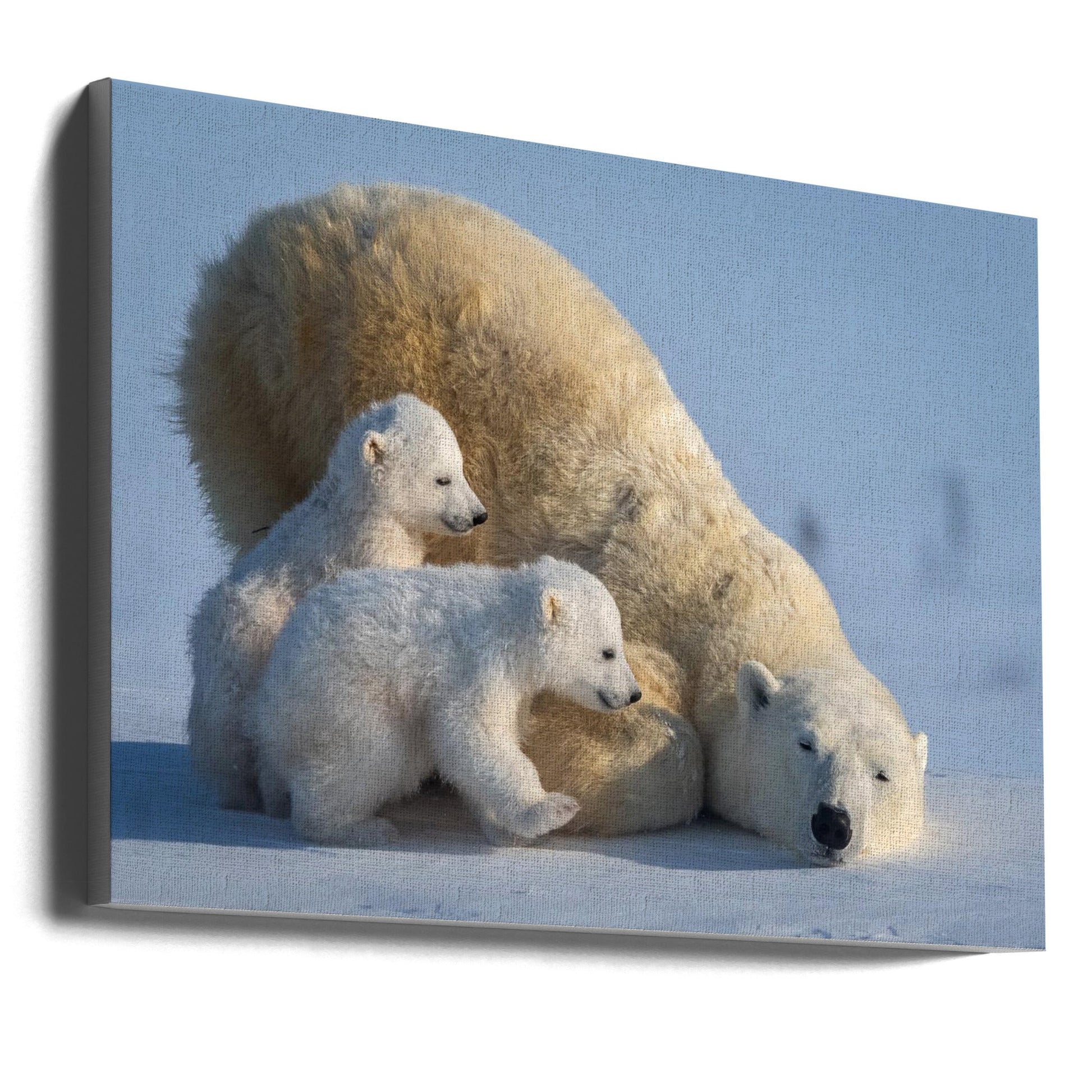 Wall art Mum, Play together-Canvas Print-DECOROLALA
