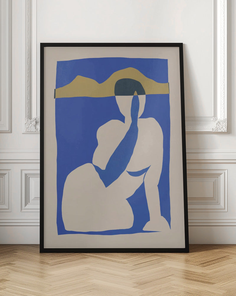 Wall art Muse cut out-canvas-DECOROLALA