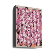 Wall art Paint brush abstract-canvas-DECOROLALA