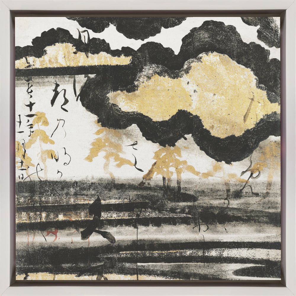 Wall art Pine On a Beach (1606) By Hon&#039;ami Koetsu-canvas-DECOROLALA