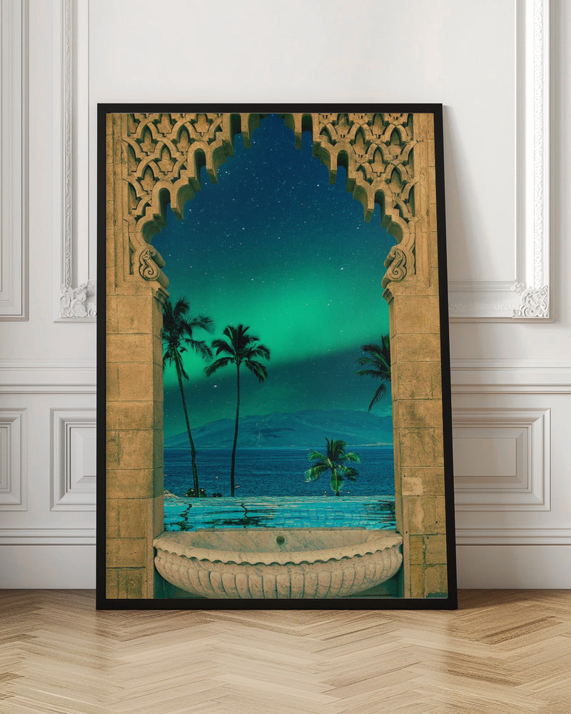 Wall art Portal In To The Night-Canvas Print-DECOROLALA