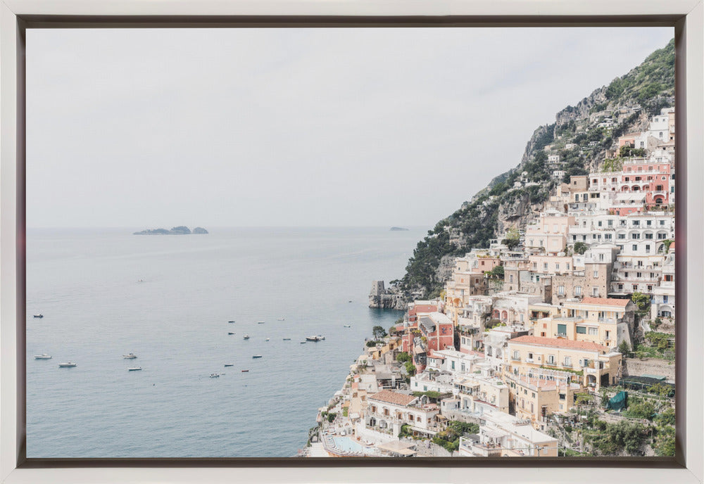 Wall art Positano at the Amalfi Coast-Canvas Print-DECOROLALA