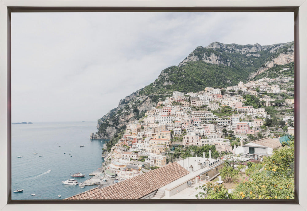 Wall art Positano at the Amalfi Coast-Canvas Print-DECOROLALA