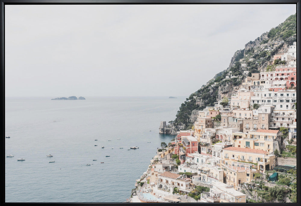 Wall art Positano at the Amalfi Coast-Canvas Print-DECOROLALA