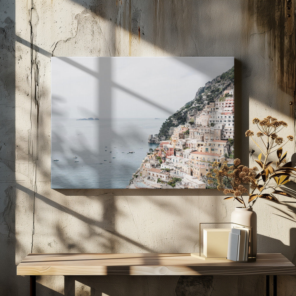 Wall art Positano at the Amalfi Coast-Canvas Print-DECOROLALA