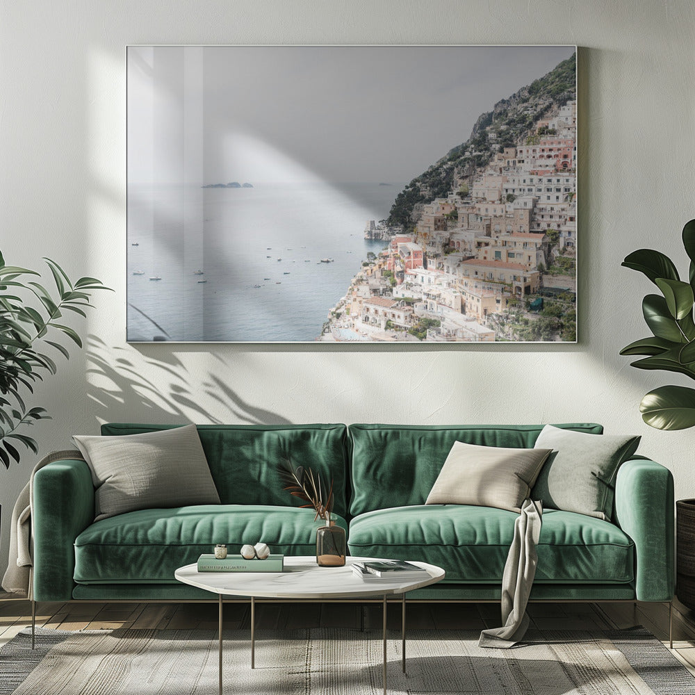 Wall art Positano at the Amalfi Coast-Canvas Print-DECOROLALA