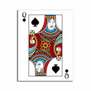 Wall art-Queen of Spades-Modern Art-Wall Art-DECOROLALA