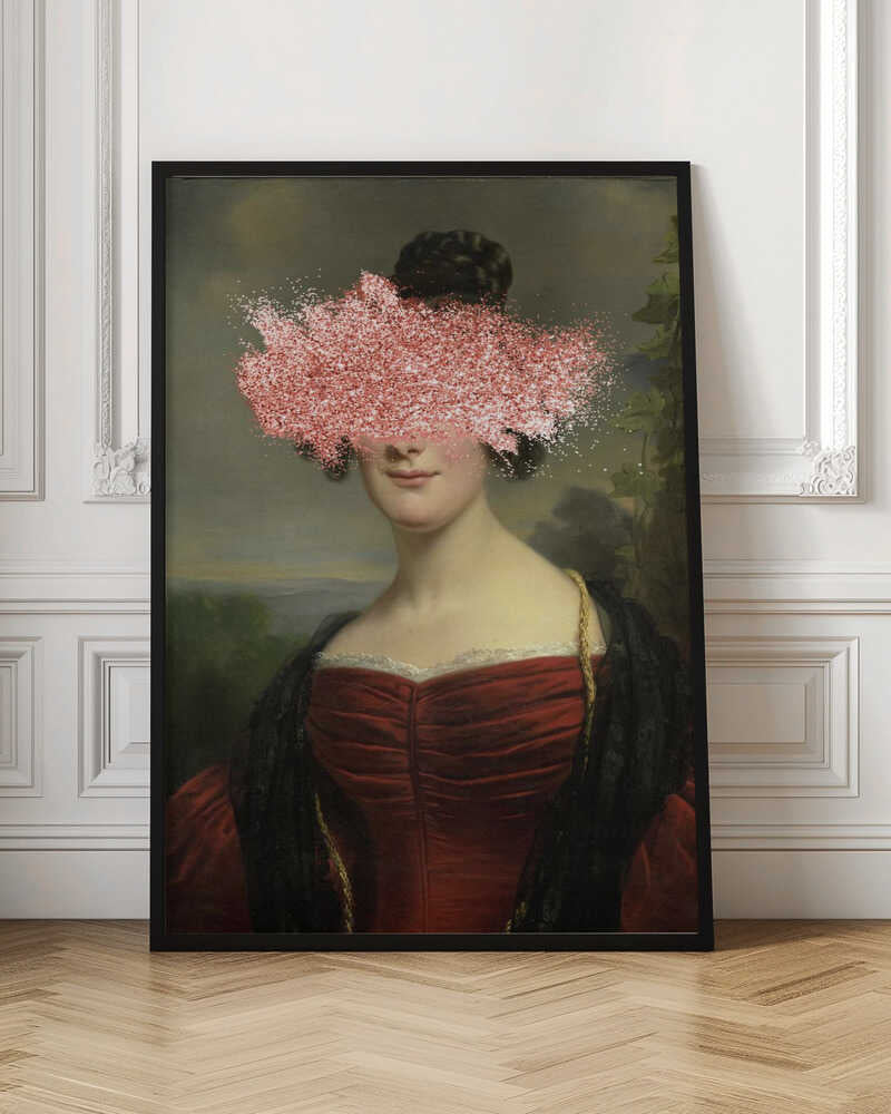 Wall art Renaissance Sparkle Splash - Altered Art-canvas prints-DECOROLALA