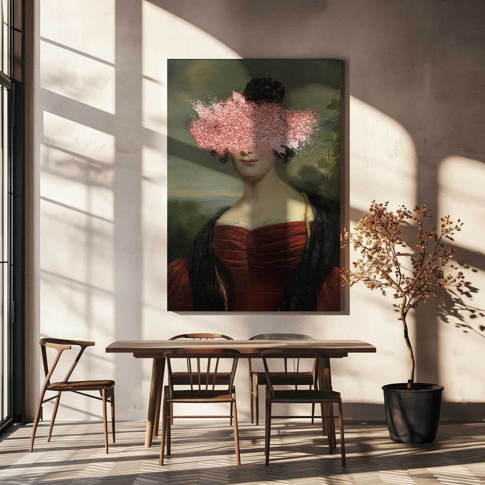 Wall art Renaissance Sparkle Splash - Altered Art-canvas prints-DECOROLALA