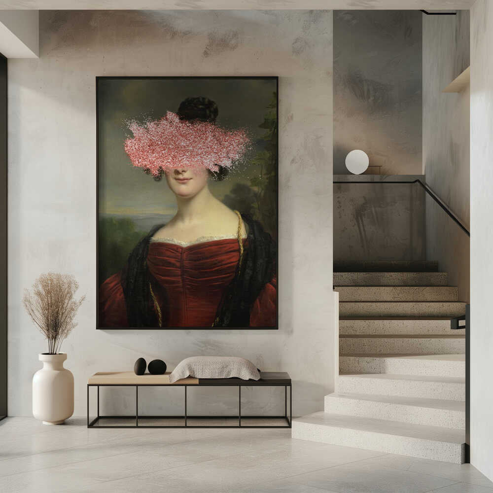 Wall art Renaissance Sparkle Splash - Altered Art-canvas prints-DECOROLALA