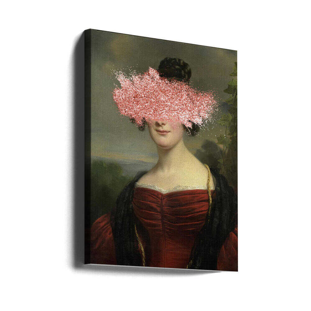 Wall art Renaissance Sparkle Splash - Altered Art-canvas prints-DECOROLALA