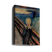 Wall art Screaming Make Up-canvas-DECOROLALA