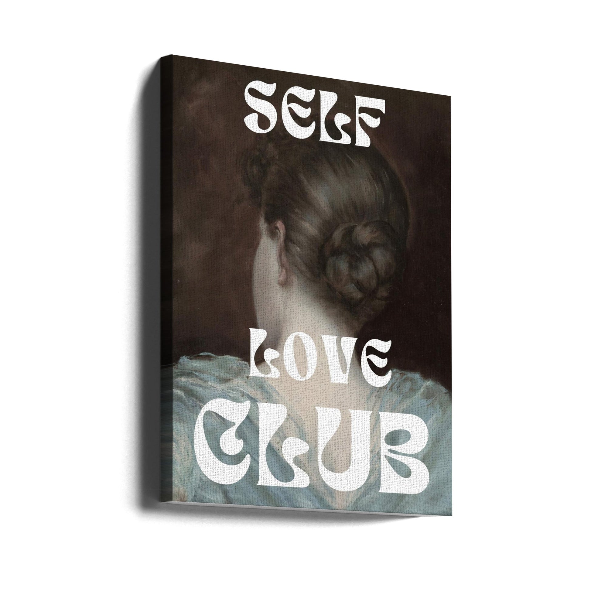 Wall art Self Love Club No. 1-Canvas Print-DECOROLALA