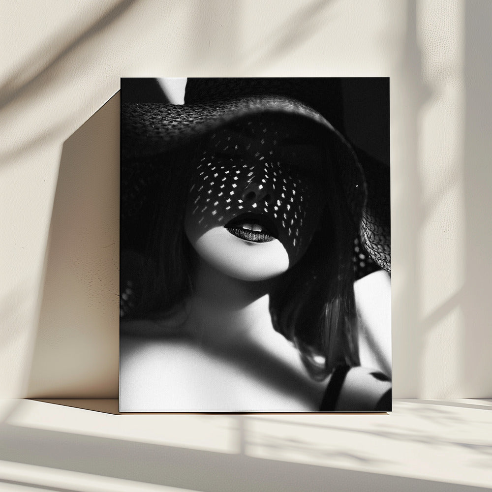 Wall art Shadowed Elegance-Canvas Print-DECOROLALA
