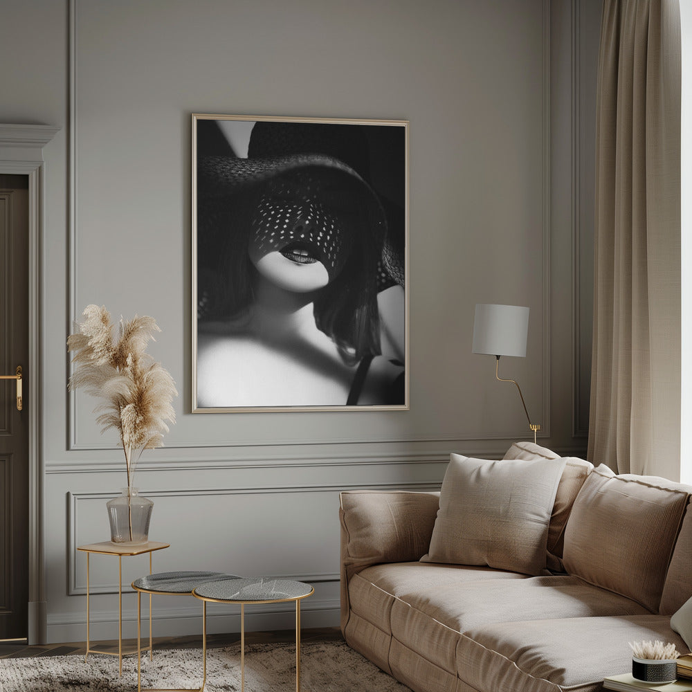 Wall art Shadowed Elegance-Canvas Print-DECOROLALA