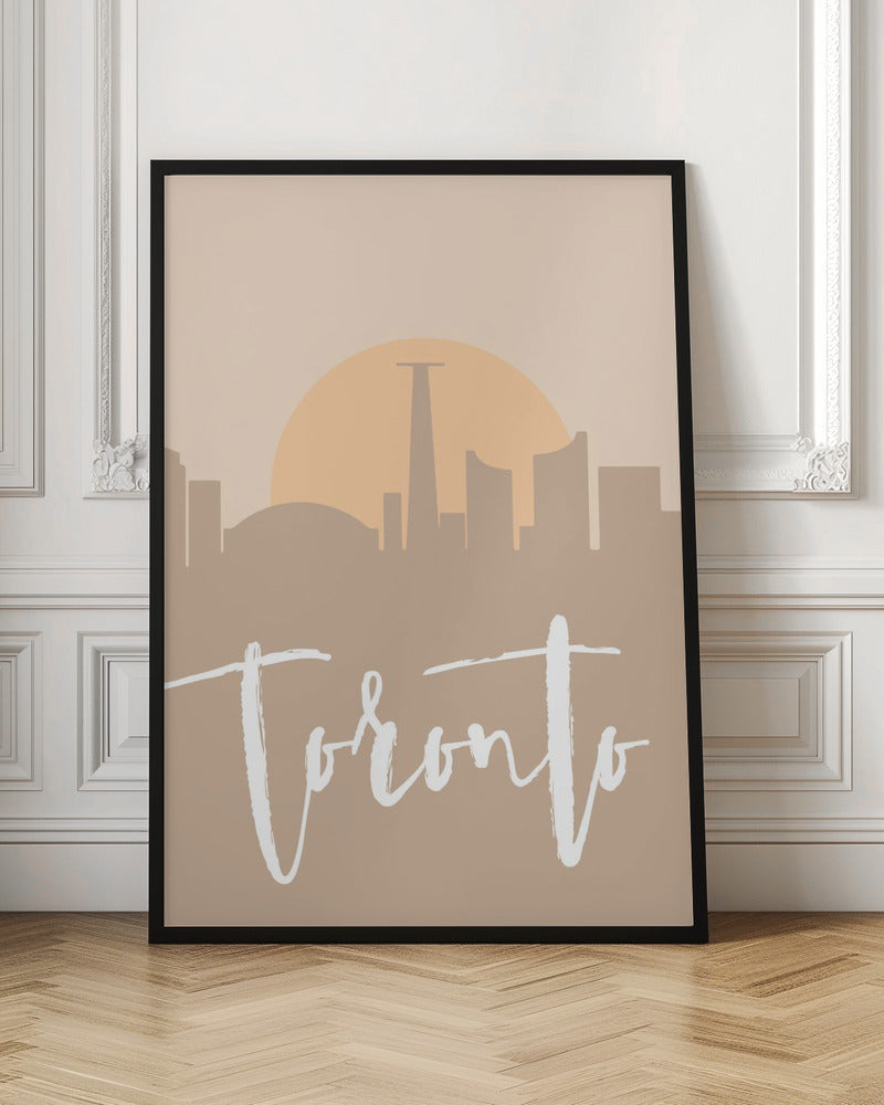 Wall art Skyline Earth Tone 2 89-Canvas Print-DECOROLALA