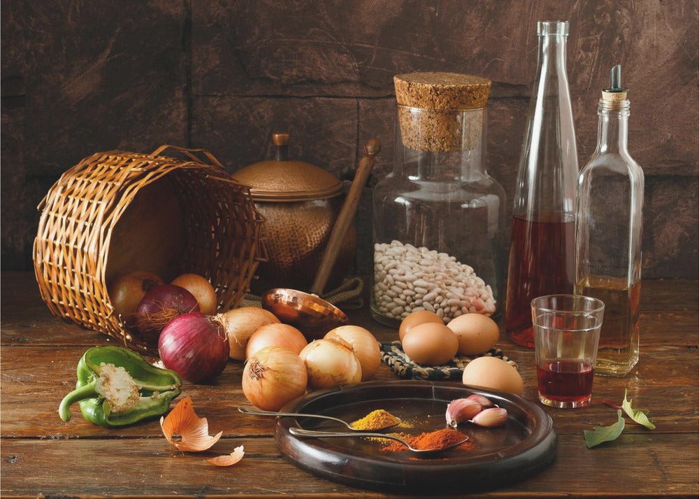 Wall art Smells. Food-Canvas Print-DECOROLALA