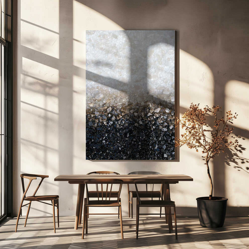 Wall art Smoky Crystal-canvas prints-DECOROLALA