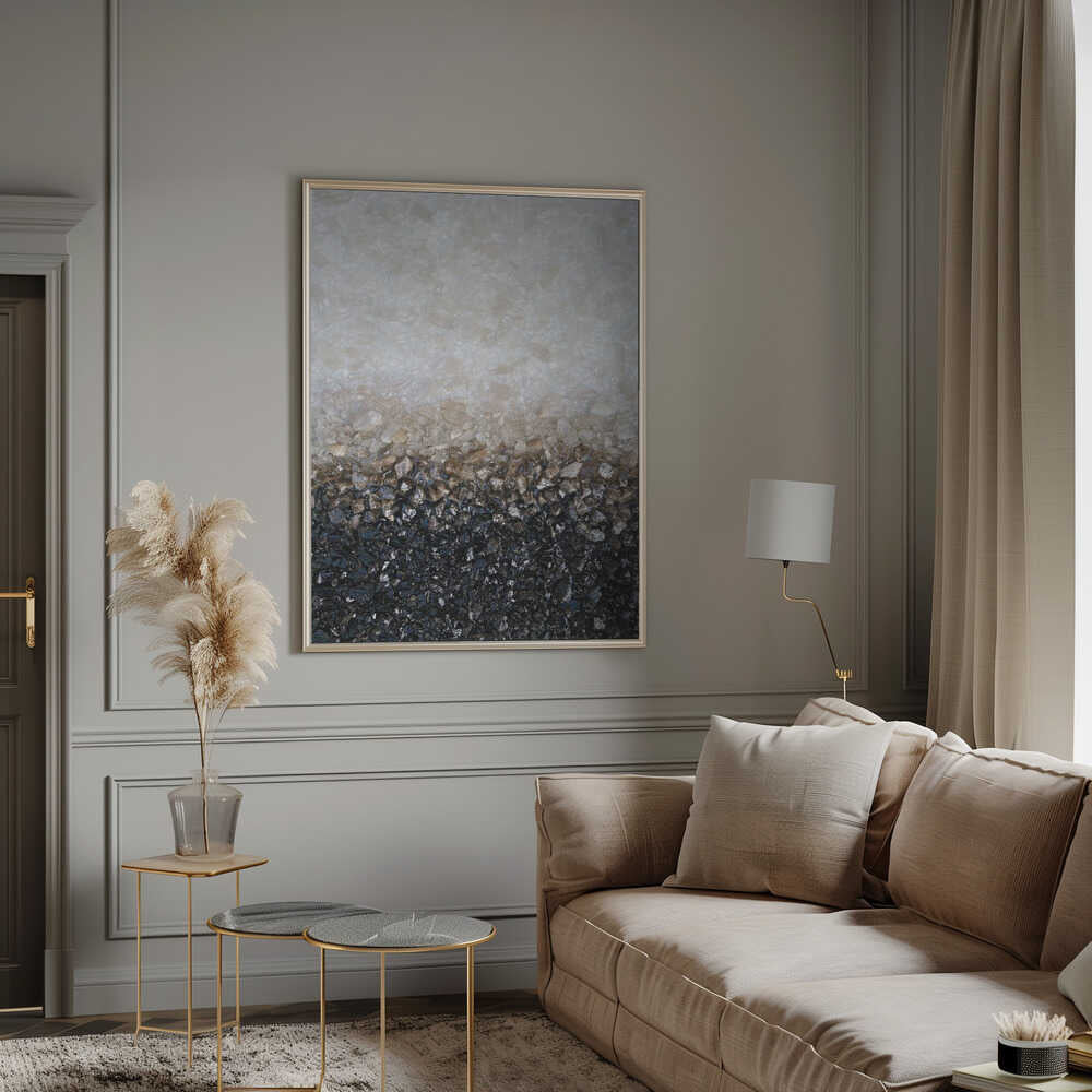 Wall art Smoky Crystal-canvas prints-DECOROLALA