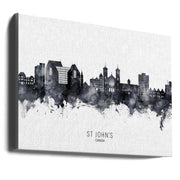 Wall art St John's Canada Skyline-Canvas Print-DECOROLALA