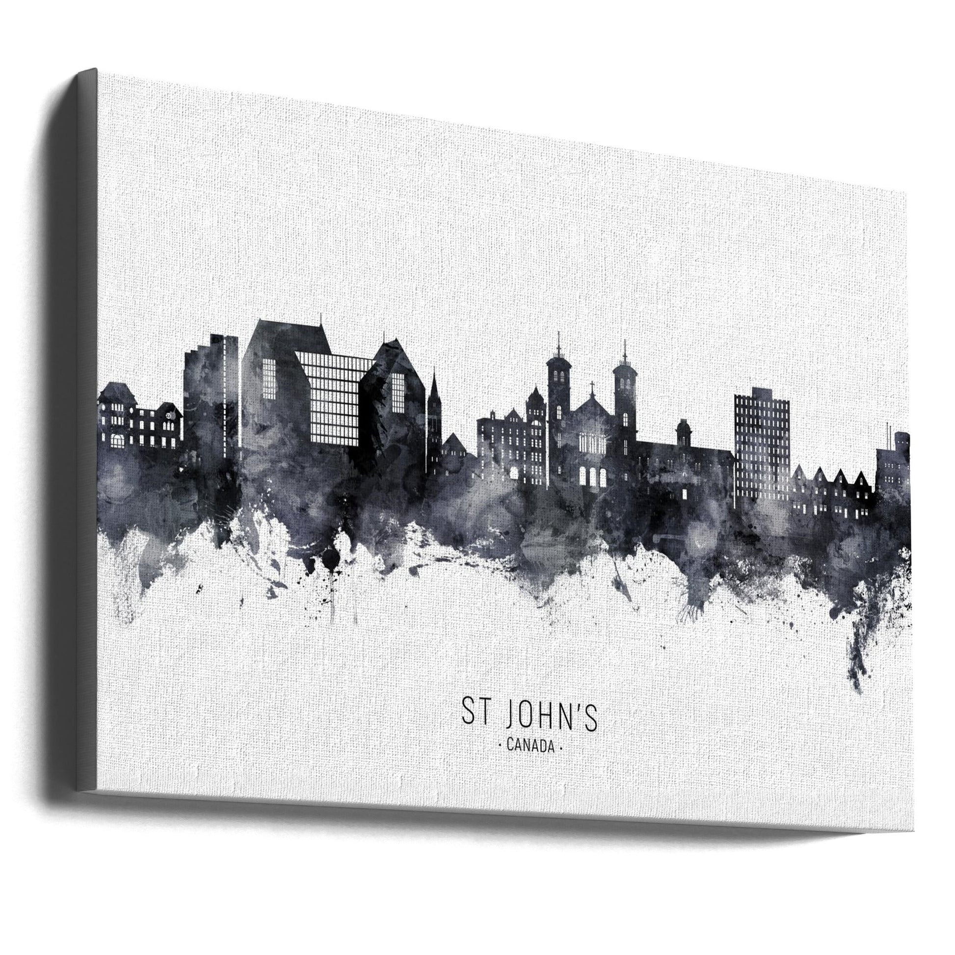Wall art St John's Canada Skyline-Canvas Print-DECOROLALA