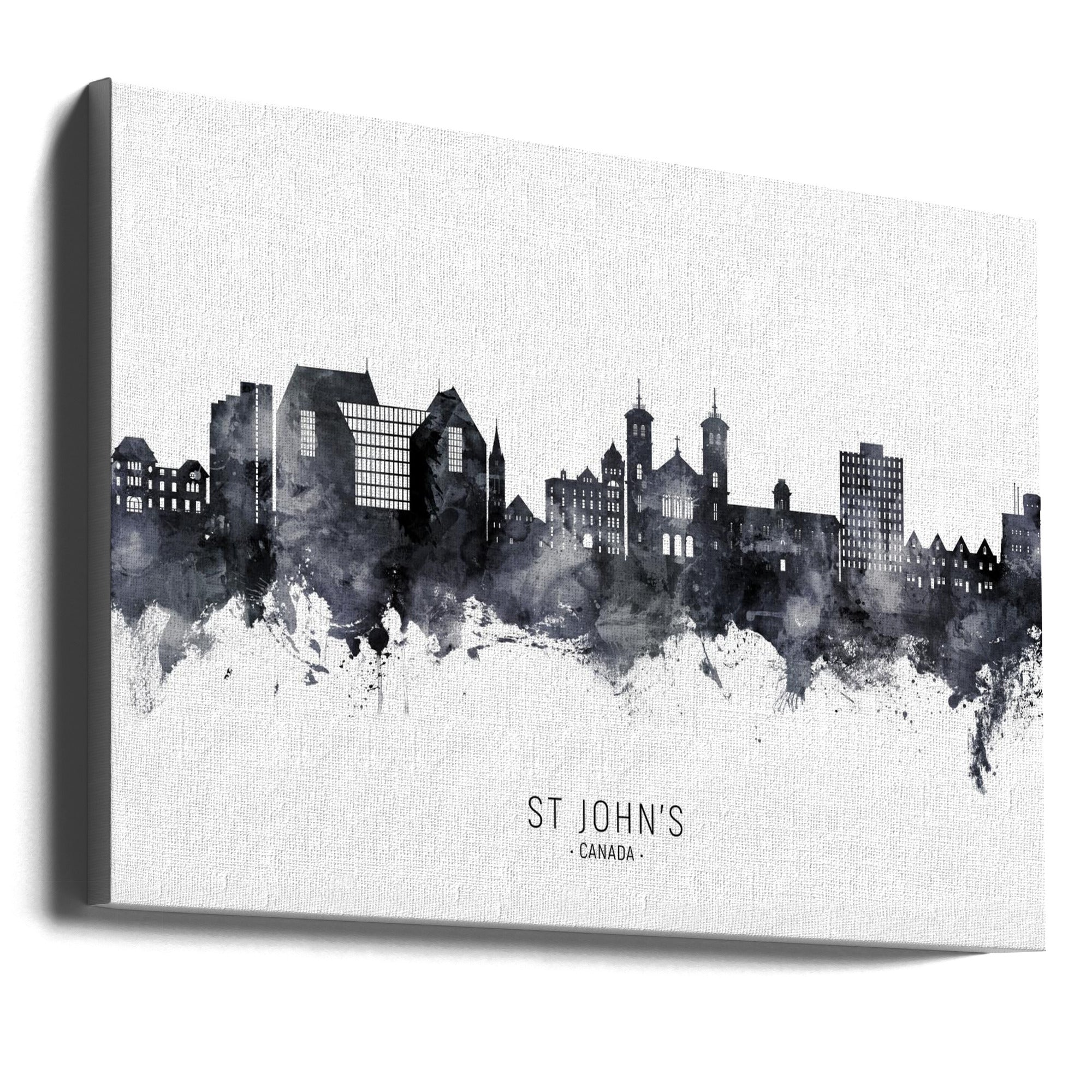 Wall art St John's Canada Skyline-Canvas Print-DECOROLALA