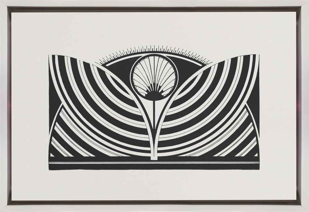 Wall art Stylized Floral Pattern-canvas-DECOROLALA