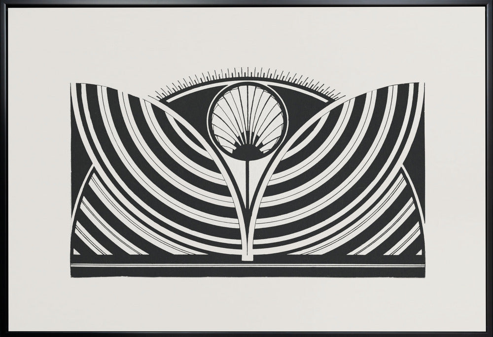 Wall art Stylized Floral Pattern-canvas-DECOROLALA