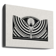 Wall art Stylized Floral Pattern-canvas-DECOROLALA