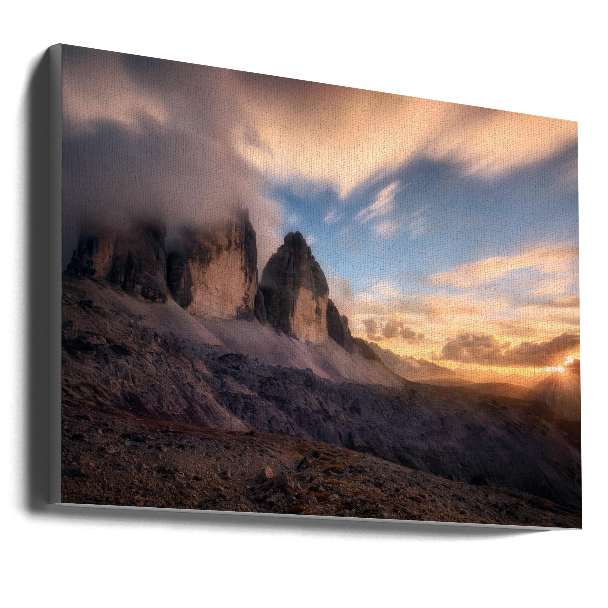Wall art The Final Moment-Canvas Print-DECOROLALA