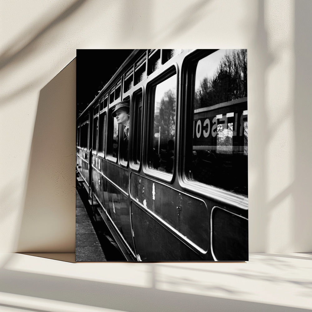 Wall art The Goodbye Girl ....leaving-Canvas Print-DECOROLALA