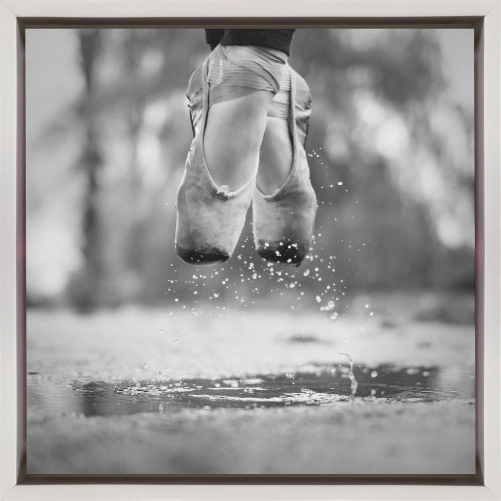 Wall art The day we went jumping in puddles-Canvas Print-DECOROLALA