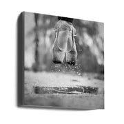 Wall art The day we went jumping in puddles-Canvas Print-DECOROLALA