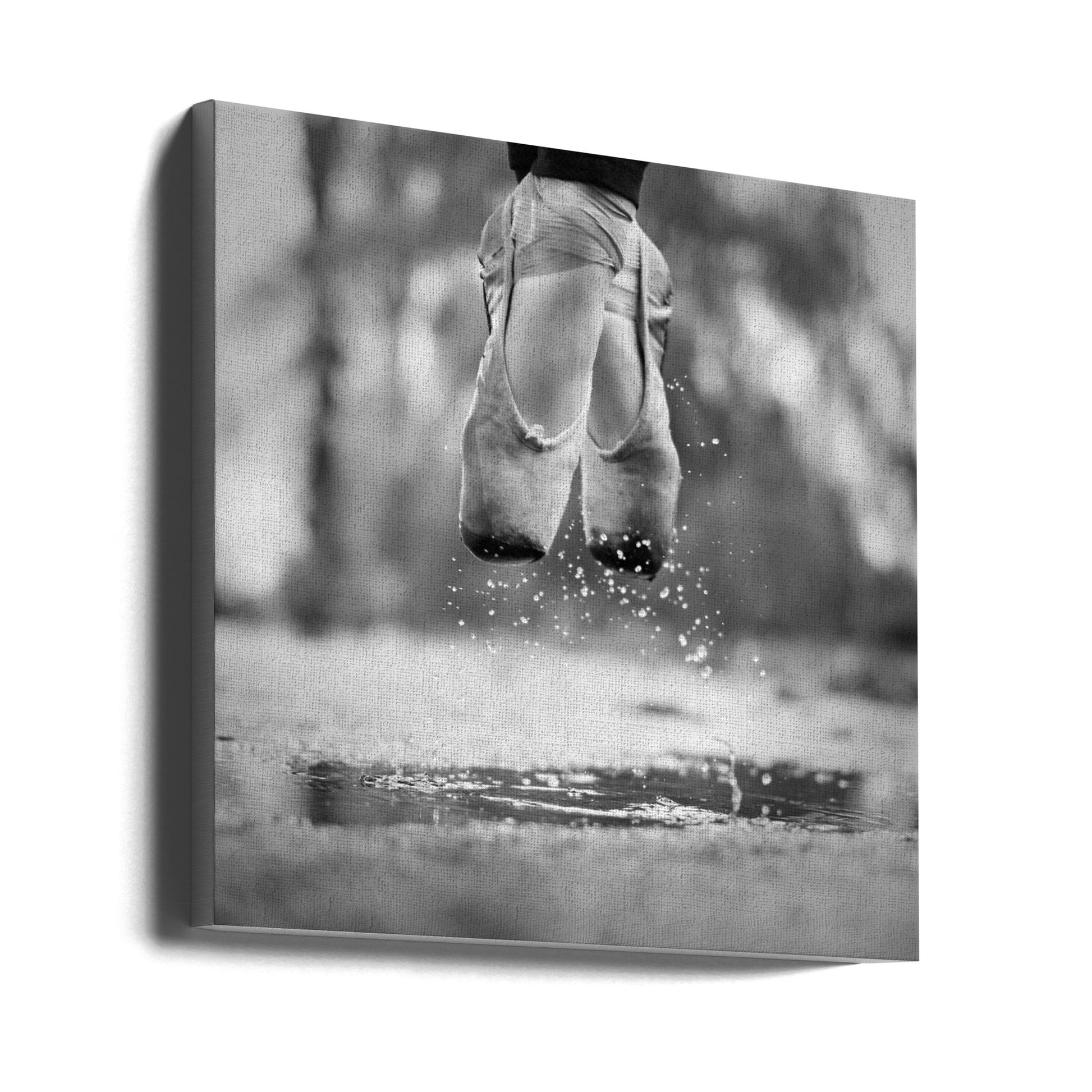 Wall art The day we went jumping in puddles-Canvas Print-DECOROLALA